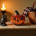 thumbnail image 1 of Decoraciones de Halloween, adornos de Halloween, regalos de Halloween Calabaza de cristal con forma de cabeza de calabaza de Halloween Calabaza de cristal con forma de cabeza de calabaza de Halloween, 1 of 6