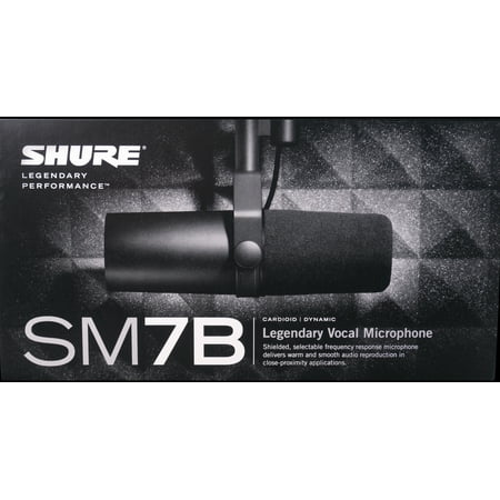 Shure - SM7B Cardioid Dynamic Vocal Microphone