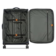 Securitech by Delsey, Rugged Softside 28 Checked Expandable Spinner Luggage, Navy