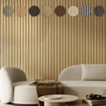 thumbnail image 1 of Waterproof Pvc Wallpaper, Decorative Wall Sticker With Thickened Shading, for Tv Background, Beige, 1 of 6