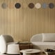 thumbnail image 1 of Lekihaqq Wallpaper Tv Background Wall Grille Waterproof Thickened Shading Decorative Wall Sticker Self-Adhesive Pvc Wallpaper For Living Room Bedroom Home Decoration, 1 of 7