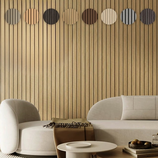 Waterproof Pvc Wallpaper, Decorative Wall Sticker With Thickened Shading, for Tv Background, Beige