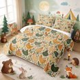 thumbnail image 3 of Erosebridal Chicken Twin Quilt Set for Girls, Wildflowers Twin Coverlet Set, 2-Piece 1 Bedspread and 1 Pillowcase, 3 of 7