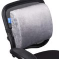 thumbnail image 2 of Comfty Orthopedic Seat Relief Cushion - Memory Foam Cushion, Relieves Back Pain, Aligns Spine, Gray, 2 of 8