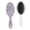White-525, variant on Vintage Horse Lover Hair Brush, Floral and Unicorn Pattern Detangling Hairbrush, Artistic Pony and Foal Paddle Comb with Soft Bristles for Women, Kids, Travel & Gifting