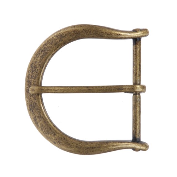 2 3/8" (60mm) Wide Single Prong Harness Shape Replacement Belt Buckle