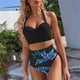 thumbnail image 2 of Traje de baño de dos piezas con estampado de bikini de moda para mujer sexy Conjunto de ropa de playa Fridja  nalpqowj21910, 2 of 6