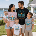 thumbnail image 2 of Personalized Lake Crew Family Vacation Shirt, Custom Family Trip Tee, Matching Family Vacation Outfit, Lake House Weekend Gift, Summer Travel Shirt, 2 of 7