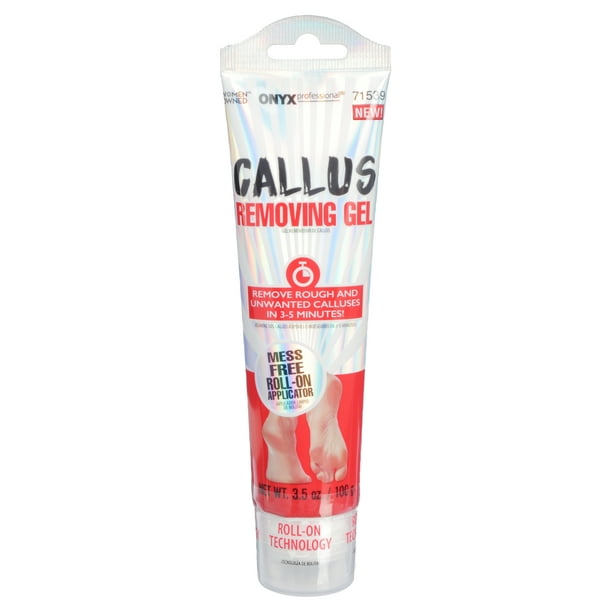 Onyx Professional Callus Removing Gel with Rollon Applicator, 3.5 oz