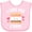 AD-Pink, variant on Inktastic I Love You Smore with Cute Food Valentine Girls Baby Bib