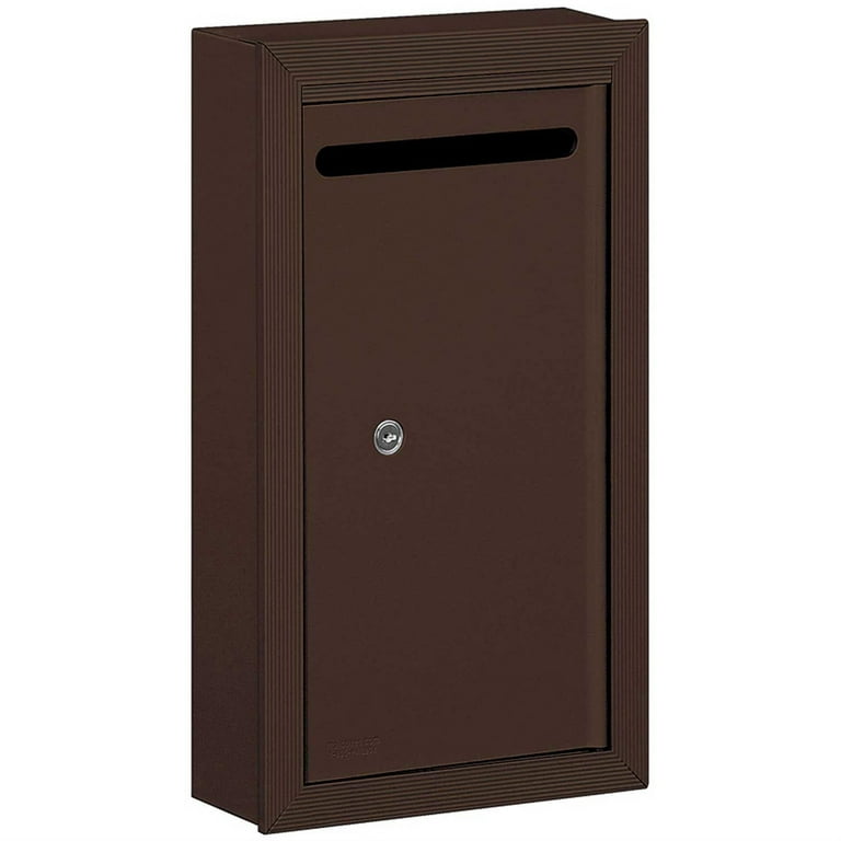 2260 Series Aluminum Slim Recessed-Mounted Private Letter Box with Commercial Lock 2260 Series Aluminum Slim Recessed-Mounted Private Letter Box with Commercial Lock