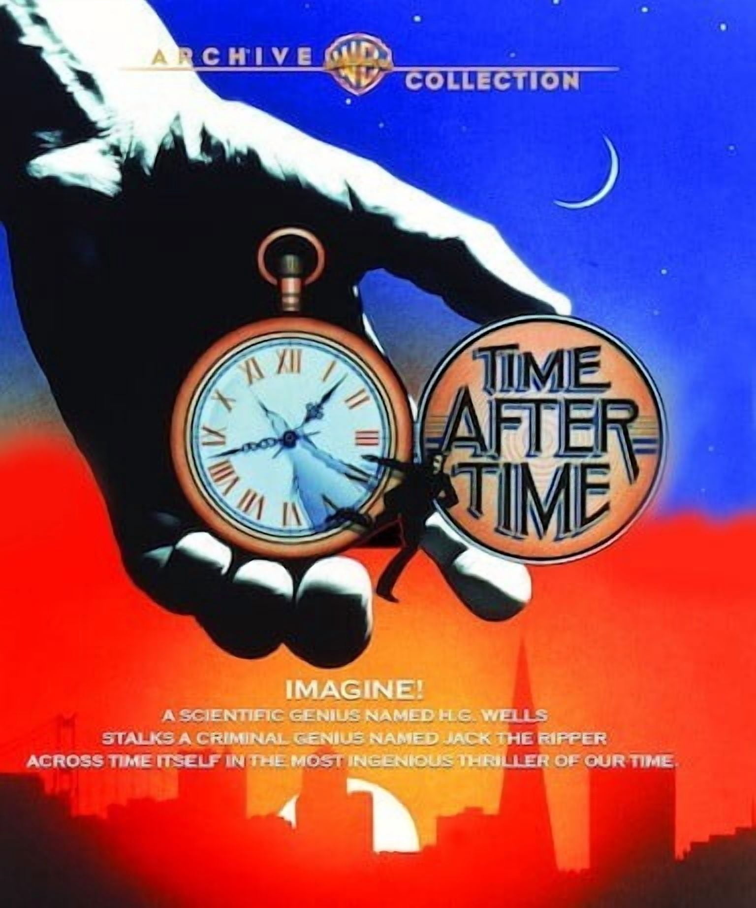 Warner Bros, Time After Time Digital Video Disc, PG Sci-Fi Fantasy
