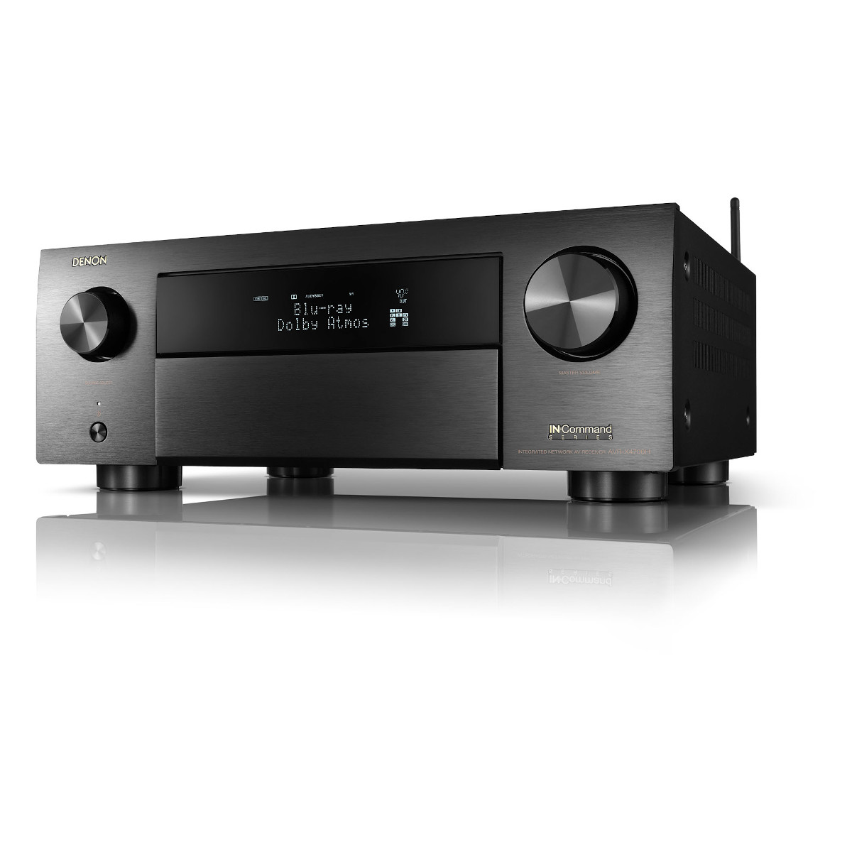 Denon AVR-X4700H 9.2-Channel 8K Home Theater Receiver with 3D Audio and  Voice Control Voice Control - image 3 of 5