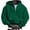 Green, variant on Men's Full-Zip Hoodie Long Sleeve Hooded Sweatshirt with Front Pocket