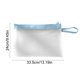 thumbnail image 3 of Clear Frosted TPU Waterproof Portable File Bag Document Pouch For Papers And Office Supplies, 3 of 6