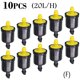 thumbnail image 1 of 10-15PCS Pressure Compensating Emitter 4/8/10/20/30/40/50/60L Self Cleaning Drip Irrigation Water Regulator Mini Inline Emitter He Qiyong unisex, 1 of 2