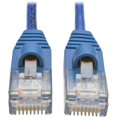 thumbnail image 2 of Eaton Tripp Lite Series Cat5e 350 MHz Snagless Molded Slim (UTP) Ethernet Cable (RJ45 M/M) - Blue, 6 ft. (1.83 m) - Patch cable - RJ-45 (M) to RJ-45 (M) - 6 ft - UTP - CAT 5e - molded, snagless, stranded - blue, 2 of 4