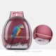 thumbnail image 2 of Mochila para mascotas con diseño de loro verde, tela Oxford de viaje al aire libre, jaula para pájaros transparente, transporte portátil cómodo, 2 of 6
