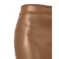 thumbnail image 4 of J. METHOD Women's Mini Skirt Stretch Knit Bodycon Slim Fit Pencil Solid Skirts Made in USA NEWSK09 Matt Camel M, 4 of 6