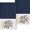 thumbnail image 3 of Linum Home Textiles 100% Turkish Cotton Feliz 2PC Embellished Hand Towel Set, Multi, 3 of 4