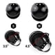 thumbnail image 3 of Casco para perros pequeños, gorra para motociclista y ciclista, color negro, duradero (L), 3 of 5