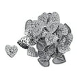 thumbnail image 1 of Rongfmy 30 Pcs Antique Buttons Metal Buttons Jeans Buttons rative Buttons For Heart Shape Snowflake, 1 of 8