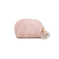 thumbnail image 2 of Qarigey Cartera para niñas PU flor borla colgante llavero documento moneda almacenamiento monedero portátil viaje tarjeta de crédito bolsillo negro Carteras Rosado Qarigey AP011556-04, 2 of 6