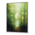 thumbnail image 1 of Dans la Forêt Clairière - Paysage Traditionnel Encadré Toile, 1 of 3