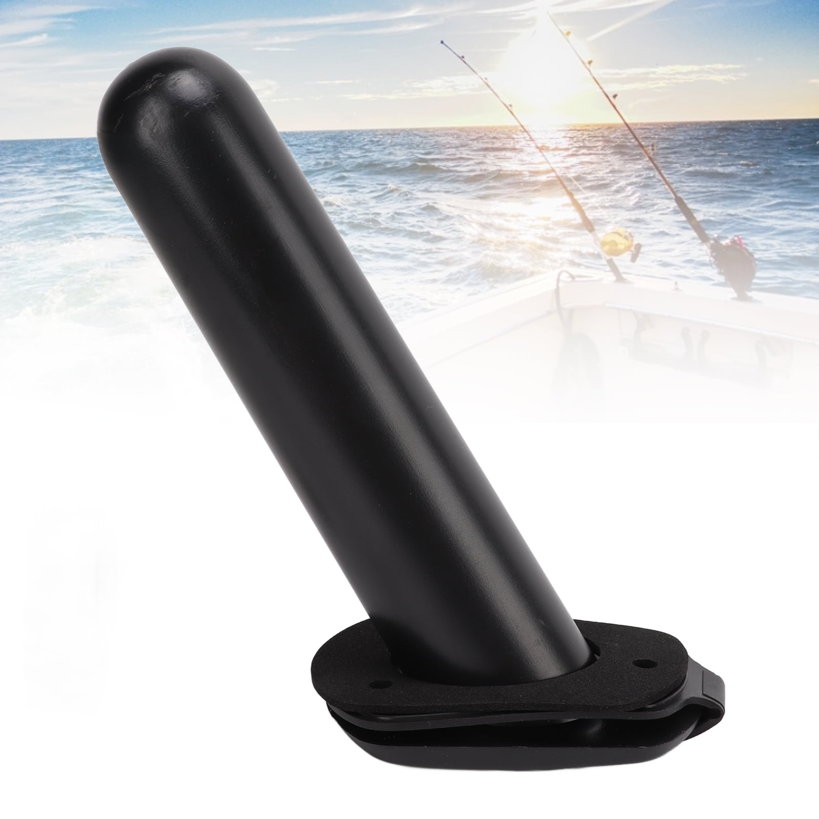 Boat Rotate Fishing Rod Holder Fishing Accessory Boat Fishing Pole Holder PC ABC Long Service Life Light Weight Easy Carry Fishing Accessory
