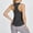 Black, variant on Naittoop Womens Sport Tops U Neck Sleeveless Fitness Tanks Comfort Breathable Leisure Tank for Everyday Athletic