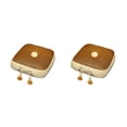thumbnail image 4 of Cojín para asiento de silla Billuyoard 2piezas tipo 12 Felpa, 4 of 6