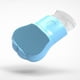 thumbnail image 3 of Methold Peine para mascotas, peine eficiente para depilación suelta, fácil de limpiar, peine de plástico para lengua de gato, autolimpieza Juguetes para gatos azul, 3 of 6