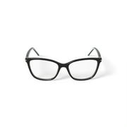 Walmart Womens XSLV03AS-01 Square Prescription Eyeglasses with Case, Black