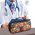thumbnail image 5 of Jiueut Christmas Cat Stethoscope Storage Bag Stethoscope Case Kit for Nursing Student Storage Bags with Zipper Stethoscope Bag with Carrying Handle Stethoscope Case with Extra Room, 5 of 7