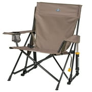 GCI Outdoor Kickback Rocker Low Profile Rocking Camp Chair, Aged Fatigue