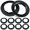 5/8'', variant on 8 Pack Push On Dolly Wheel Lock Washers Fits 5/8 Dolly Axle Rods Spring Steel Push On Washers with Oiled Phosphate Finish