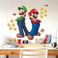 thumbnail image 1 of Vinilos decorativos RoomMates Super Mario, Luigi y Mario x19, 1 of 6