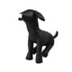 thumbnail image 2 of Maniquí jinwen de cuero PU para perros Colgador de exhibición de ropa Talla M Negro, 2 of 8