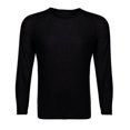 thumbnail image 3 of Suéter De Punto Para Hombre Suéteres De Invierno Ajustados Elásticos Con Rayas Cruzadas (Negro L)-160037.05 Tmvgtek Caballero, 3 of 5