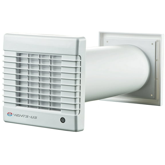 Bathroom Exhaust Fan Kit for Through the Wall Ventilation 5 in. Duct Diameter
