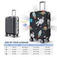 thumbnail image 6 of Gaeub Space Elastic Luggage Cover with Concealed Zipper Dust-Proof Luggage Cover Protector - 18-32 inch - Medium, 6 of 9