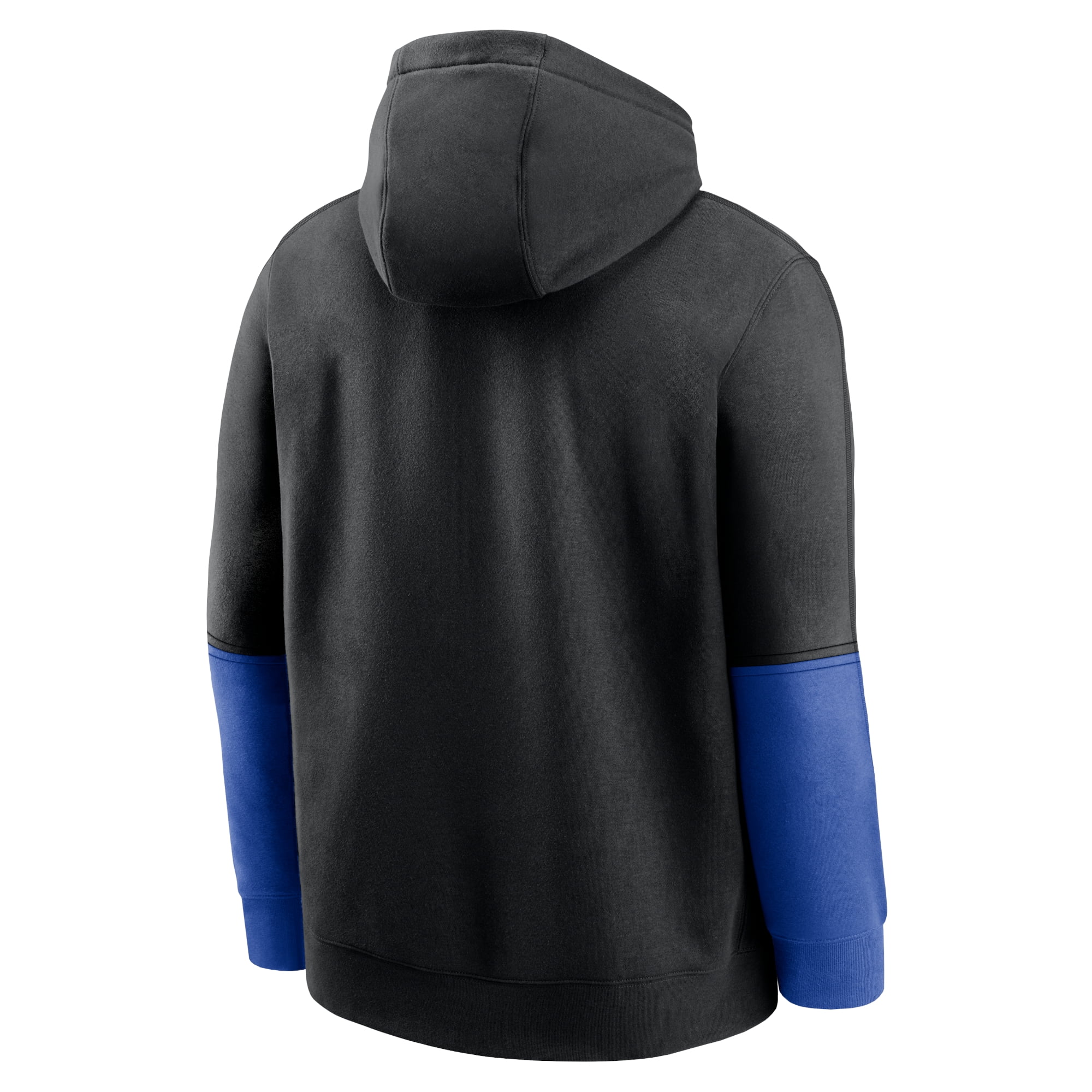 black and royal blue nike hoodie
