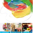 thumbnail image 1 of Paleta de pintura acrílica transparente de forma ovalada paleta de arte para pintura artesanal Diy 3020cm 2 piezas Banban ZefeiWu 8390614305267, 1 of 1