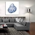 thumbnail image 5 of Epic Art 'Shells 4 Blue And White'  by Kathleen Parr Acrylic Glass Wall Art, 36" x 36", 5 of 8