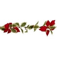 thumbnail image 4 of Northlight Pre-Lit Battery Operated Holly and Berry Christmas Garland - 7.5' x 5" - Warm White, 4 of 7