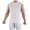 White, variant on Men's Sleeveless Shirt Workout Swim Shirt Gym Muscle Athletic Beach Tank Top