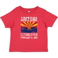 thumbnail image 3 of Inktastic Established February 14, 1912 Arizona Flag Boys or Girls Baby T-Shirt, 3 of 5