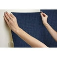 thumbnail image 4 of RoomMates Faux Grasscloth Weave Peel and Stick Wallpaper, 4 of 9