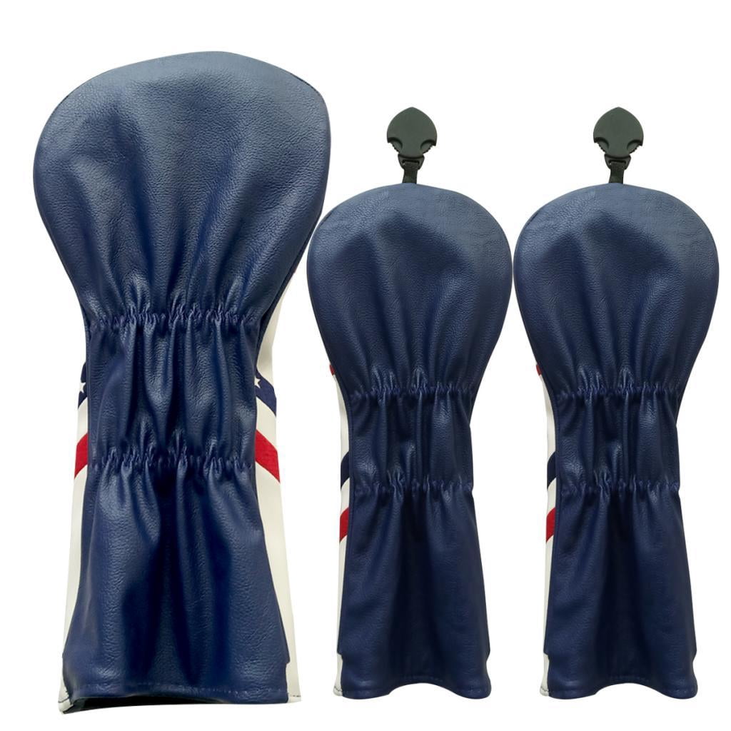 DimyFew 3pcs Golf Wood Driver Headcover Eagle Golfer Club Drivers Head Covers No. 1 3 5
