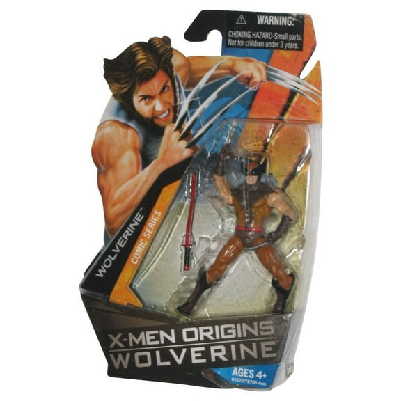 Marvel Comics X-Men Origins Wolverine Brown Suit Action Figure